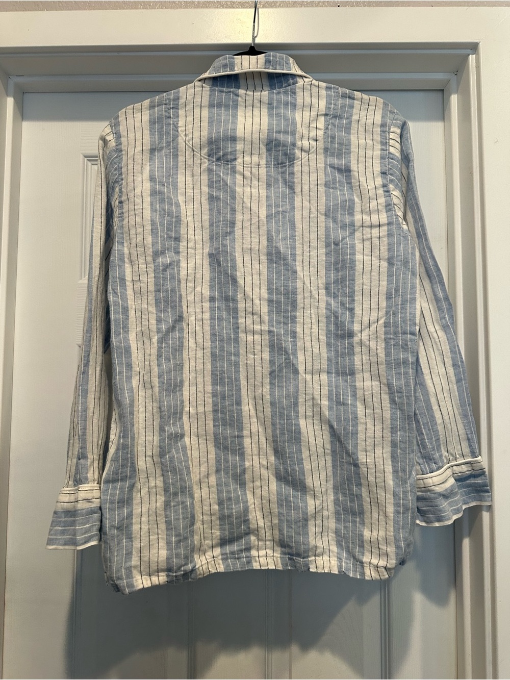 Serena & Lily Porto Linen Pajamas Medium - Picture 7 of 12